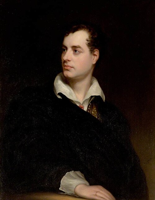 Lord Byron (1788-1824) and Percy Bysshe Shelley (1792-1822), English Romantic poets